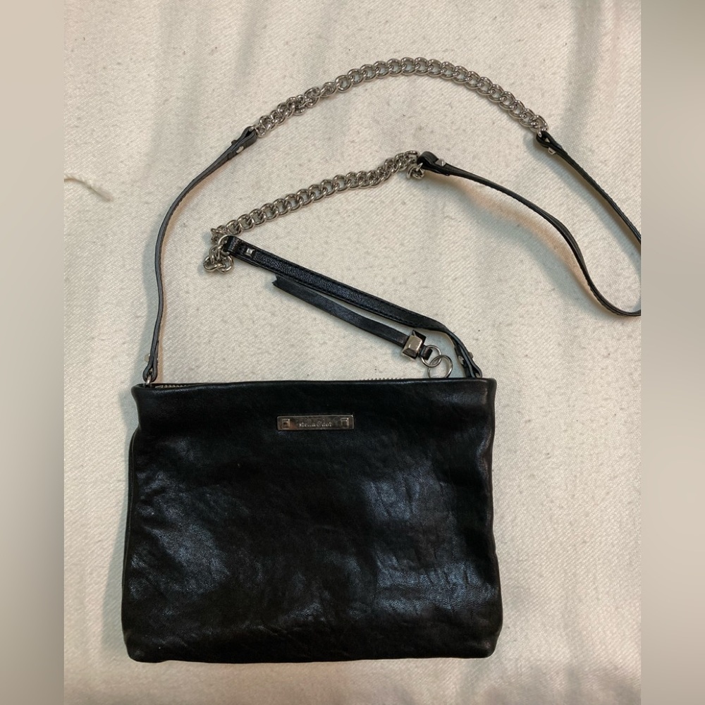 Stella &Dot Waverly LAMBSKIN 3- way bag